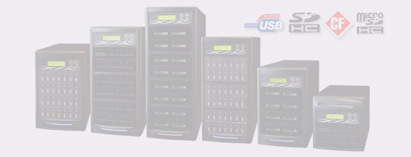 Overzicht Data Duplicator Producten - overzicht usb sd cf harddisk duplicator systemen duplicatie flash geheugen