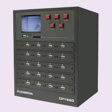 CopyKing CPY220 Combo Duplicator - duplicator usb stick sd microsd kaarten wisselbare poorten netwerk pc aansluiting zelf produceren