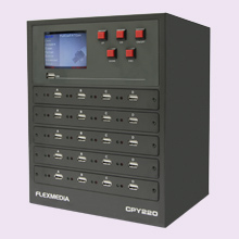 CopyKing CPY220 USB Duplicator - copyking cpy220 usb duplicator netwerk aansluiting duplicatie functies cprm clone read only partitie